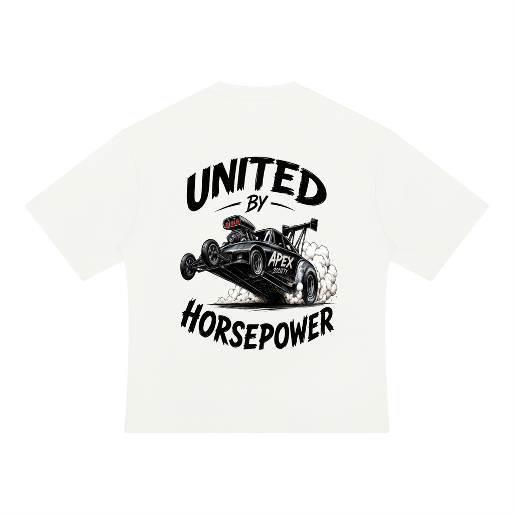 Unisex Oversized Tee - United by Horsepower