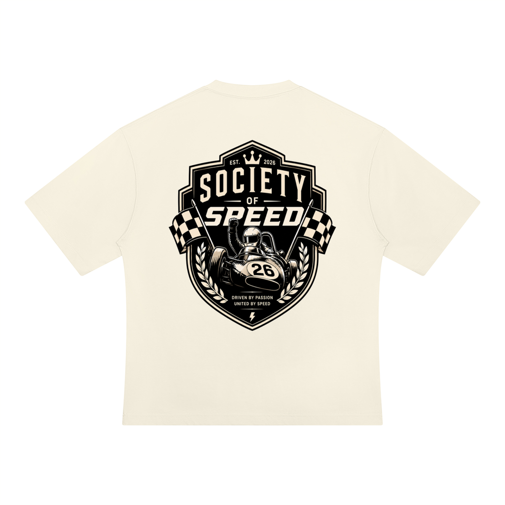 Unisex Oversized Tee - Society of Speed
