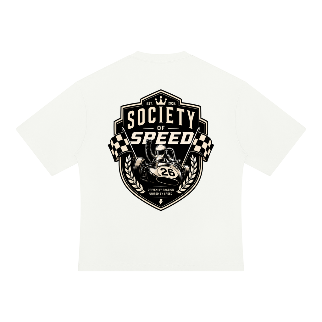 Unisex Oversized Tee - Society of Speed