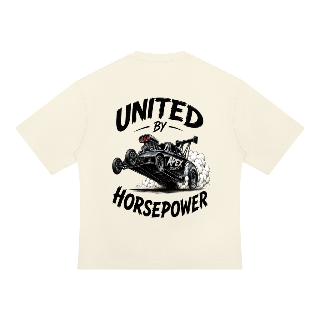 Unisex Oversized Tee - United by Horsepower