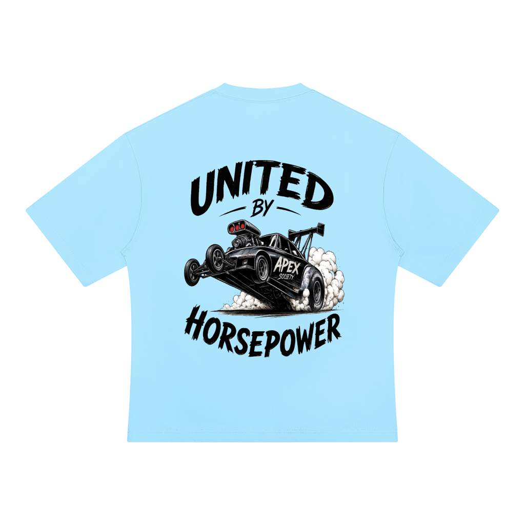 Unisex Oversized Tee - United by Horsepower