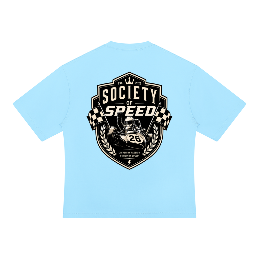 Unisex Oversized Tee - Society of Speed